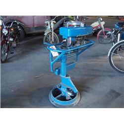 Iron Horse Outboard Motor, James Stewart Restored, SN 403589