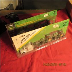 2 - John Deere Semi trucks 1/64 scale