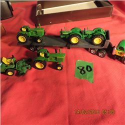 B61 Mack semi and trailer w/ miniatures tractors
