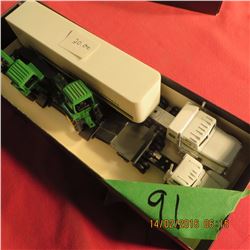 2 semi trailers w/ 2WD tractors