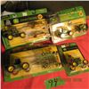 Image 1 : 1/64 scale 9520/1812C scrapers, 8870, 7520, disc & 7020 tractor