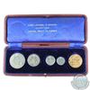 Image 1 : *RARE* RCM Issue: 1908 First Coinage in Canada 5-coin Specimen set, Issued by the Royal Canadian Min