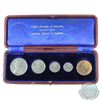 Image 2 : *RARE* RCM Issue: 1908 First Coinage in Canada 5-coin Specimen set, Issued by the Royal Canadian Min