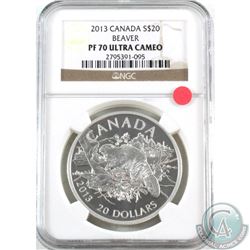 RCM Issue: 2015 Canada $50 Beaver NGC Certified PF-70 Matte FIRST RELEASES (TAX Exempt)