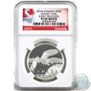 Image 1 : RCM Issue: 2013 Canada $50 Fine Silver Snowy Owl NGC Certified PF-69; Matte (TAX Exempt)