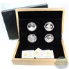 Image 1 : RCM Issue: Complete 2015 Canada $20 American Sportfish Series Fine Silver 4-coin set with Deluxe Box