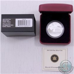 RCM Issue: 2012 Canada $10 R.M.S. Titanic Fine Silver Coin (TAX Exempt)