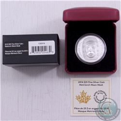 RCM Issue: 2014 Canada $25 Matriarch Moon Mask Fine Silver Coin (TAX Exempt)