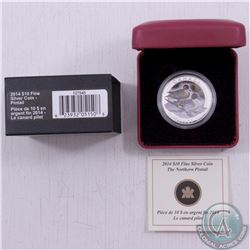 RCM Issue: 2014 Canada $10 Pintail Duck Fine Silver Coin (TAX Exempt)