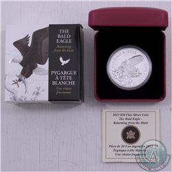 RCM Issue: 2013 $20 The Bald Eagle Series - Returning From the Hunt Fine Silver Coin (TAX Exempt)