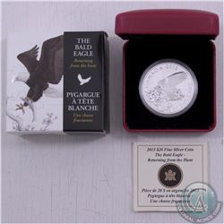 RCM Issue: 2013 $20 The Bald Eagle Series - Returning From the Hunt Fine Silver Coin (TAX Exempt)