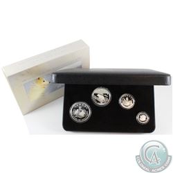 RCM Issue: 2004 Canada Arctic Fox 4-Coin Set issued by the RCM (TAX Exempt). Coins come with all ori