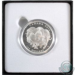 RCM Lot: 2015 Canada $100 for $100 Muskox Fine Silver Coin (TAX Exempt)