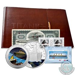 RCM Issue: 2012 Canada Titanic 2-Coin and Stamp Collector's Set (1912-2012). Set includes the 25-cen