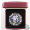 Image 1 : RCM Issue: 2013 Canada $20 Blue Flag Iris Fine Silver Coin (TAX Exempt). Coin comes encapsulated wit