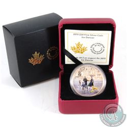 RCM Issue: 2015 Canada $20 Ice Dancer Fine Silver Coin (TAX Exempt)