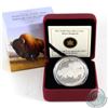 Image 1 : RCM Issue: 2013 Canada $100 Bison Stampede Fine Silver Coin (1st coin in the $100 for $100 Series) T