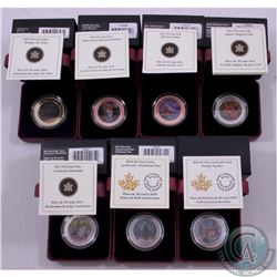 RCM Lot: 7x 2009-2015 Canada 50-cent Holiday Lenticular coins. This lot includes: 2009 Holiday Toy T