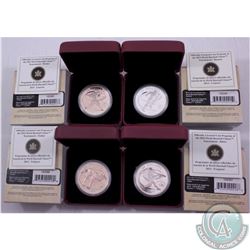 RCM Lot: 4x 2013 Canada World Baseball Classics $20 1oz .9999 Fine Silver Coins. This lot includes: