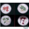 Image 2 : RCM Lot: 4x 2001, 2002, 2003 and 2004 Canada 1oz .9999 Fine Coloured Silver Maple Leafs. (4pcs)