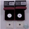 Image 1 : RCM Issue: 2011 Canada $3 April & September Birthstone Fine Silver Coins (TAX Exempt). 2pcs