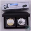 Image 1 : RCM Lot: 2016 Gold Plated & Coloured Version Canada Proof Silver Dollars Commemorating the 150th Ann