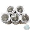 Image 1 : RCM Lot: 5 x 2015 NON COLOURED Poppy 25-Cent Original Roll of 40 pcs. (5 Rolls)