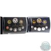 Image 1 : RCM Issue: 2012 Regular & 2012 Deluxe Fine Silver Proof Double Dollar sets. Both sets come with all 