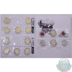 RCM Lot: 3x Canada Commemorative 5-pack of Coins. This lot includes the 2012 Lucky Loonie 5-pack, 20