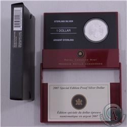 RCM Issue: 2007 Canada Special Edition Celebration of the Arts Proof Silver Dollar (TAX Exempt)