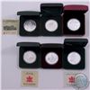 Image 1 : RCM Lot: Complete set of 2000-2004 Canada Proof Commemorative Silver Dollars. This lot includes the 