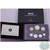 Image 1 : RCM Issue: 2013 Canada 7-coin .999 Fine Silver Deluxe Proof Set with Gold Plated 100th Anniversary o