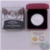 Image 1 : RCM Issue: 2014 Canada $20 1oz The White-Tailed Deer: A Challenge .9999 Fine Silver Coin (TAX Exempt