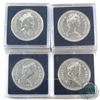 Image 2 : RCM Lot: 1984-1992 Canada Commemorative Brilliant Uncirculated Silver Dollars. The dates included in