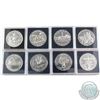 Image 1 : ESTATE Lot: 1979-1990 Canada Commemorative Brilliant Uncirculated Silver Dollars Issued by the RCM. 