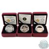 Image 1 : RCM Lot: 2013-2014 Canada $10 Fine Silver Coins from the O Canada Series (TAX Exempt). This lot incl