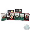 Image 1 : RCM Lot: The Complete Series of 2001-2007 Canada $5 1oz Fine Silver Coloured Maple Leafs (TAX Exempt