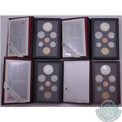 RCM Lot: 1990-1995 Canada Proof Double Dollar Sets. Included are the 1990, 1992, 1994 and the 1995 L