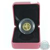 Image 1 : RCM Issue: 2005 Canada 1/4 oz. .999 Fine Gold Maple Leaf with M7 Privy Mark (TAX Exempt). Coin comes
