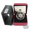 Image 1 : RCM Issue: 2008 Canada $20 Amethyst Crystal Snowflake Fine Silver Coin (lightly toned). Comes with o
