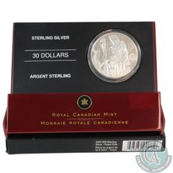 RCM Issue: 2005 Canada $30 Sterling Silver Totem Pole Coin.