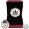 Image 1 : RCM Issue: 1998 Canada $5 1oz .9999 RCMP Privy Mark Silver Maple Leaf (TAX Exempt). Coin comes encap