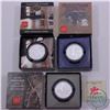 Image 1 : RCM Lot: 2001-2003 Canadian Commemorative Brilliant Uncirculated Silver Dollars. This lot includes t