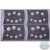 Image 1 : RCM Lot: 2005, 2007, 2009 and 2011 Canadian Specimen Sets. Each set is missing the Commemorative Loo