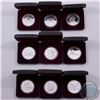 Image 1 : RCM Lot: 1981-1989 Canada Commemorative Proof Silver Dollars. Each Coin comes encapsulated with a bl