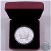 Image 1 : RCM Issue: 2004 Canada $5 1oz .9999 Desjardins Privy Mark Fine Silver Maple Leaf Coin. This Coin com