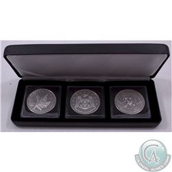 RCM Lot: Complete set of the $5 1oz Vancouver 2010 Olympic Commemorative Silver Maple Leaf Coins. Yo