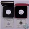 Image 1 : RCM Lot: 2x Commemorative Special Edition Proof Silver Dollar Coins. You will receive the 1999 Inter