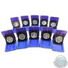 Image 1 : RCM Lot: 10x 1975 Proof-Like Cased Nickel Dollars. Each Coin comes encapsulated in blue clamshell di