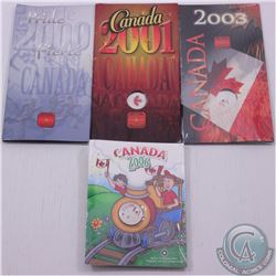 RCM Lot: 2000-2006 Canada Day Coloured Quarters. You will receive: 2000 Pride, 2001 Spirit, 2003 wit